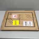 HOMECOOKIN Wood Bathroom Mirrors for Wall Mounted, 16" x 20" Rustic Wood Frame Wall Mirrors Decorative for Living Room or Bedroom Vanity Mirror (Black) B