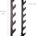 Sword Holder Katana Wall Mount - 6 Tier Samurai Sword Display Rack Wand Wakizashi Tanto Wall Hanger Sword Rack Sword Stand Display