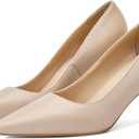 Women's Closed Toe High Heels Dress Pointed Toe Wedding Classic Pumps Daily Shallow Mouth Shoes Stilettos Party Prom Work Formal Shoes Office Event Comfort Heels (10, Nude)