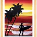 DIY Canvas Stretcher Bars 16x20 Inch Canvas Frame - Easy to Assemble, Gallery Wrap Oil Frame Kits Canvas Wood Stretcher Bars- for Oil Paintings, Prints, Paint by Numbers & Posters