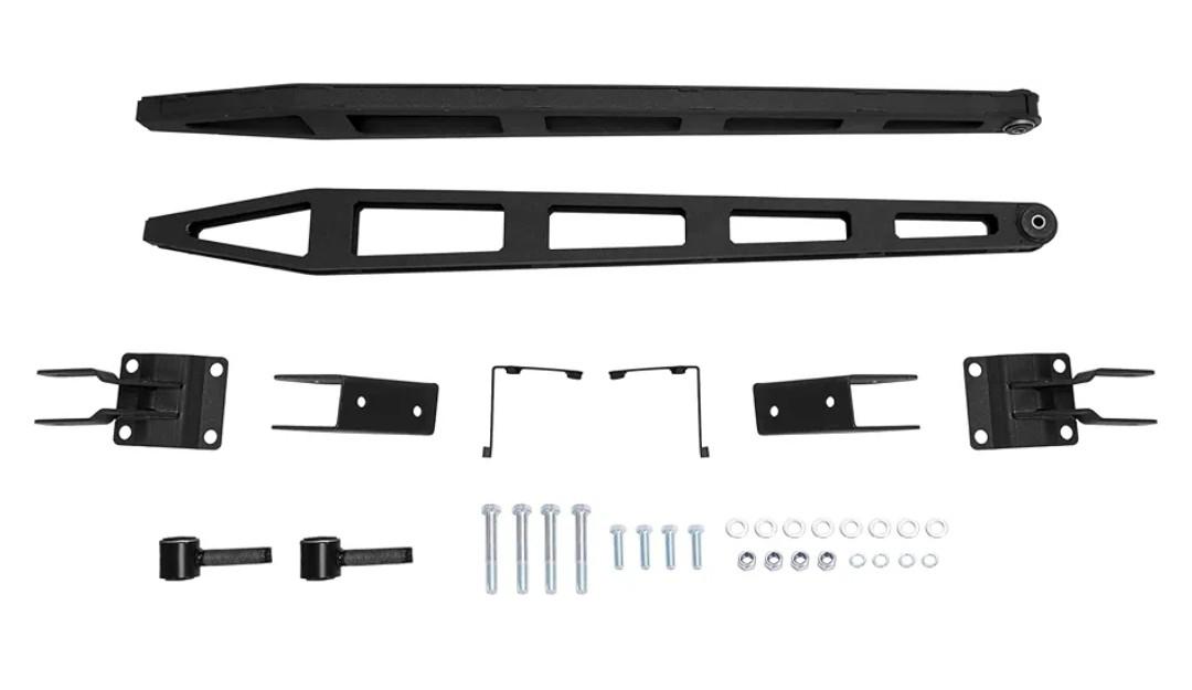 Traction Tie Bar Compatible with 2011-2019 Chevy Chevrolet Silverado GMC Sierra 2500 3500 HD 4WD Steel Powder Coated Black