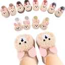 Baby Girl Socks Cute Flower Animal Non-Slip Grip Cotton Ankle Socks for Babies Infants Girl Baby Gifts for Girls