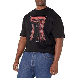 Marvel Big & Tall Classic Widow Maker Men's Tops Short Sleeve Tee Shirt, 3XL