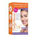 Sally Hansen Wax Kit Strip Kit 18 Count, Gentle, Vegan Formula, Includes Vitamin E and Pumpkin Seed (Package May Vary)