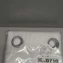 NICETOWN White Sheer Curtains 84 inches Long - Home Decoration Grommet Airy & Lightweight Elegant Window Treatments with Light Filtering for Bedroom/Living Room (2 Panels, W54 x L84)