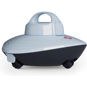 Hydrus Pool Vacuum for Above Ground Pools, Cordless Robotic Pool Cleaner, Automatic Rechargeable Pool Robot Lasts 90 Mins, Powerful Suction, Self-Parking, Ideal for Flat Swimming Pools up to 50Ft (Black)