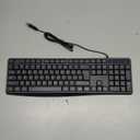 1Set Keyboard and Mouse Full Ergonomic Design High Response Optical Mouse for Smooth Operation Surfaces for Office and Home Use