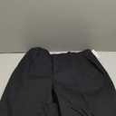 Amazon Essentials Women's High-Rise Regular-Fit Ankle-Length Tapered-Leg Khaki Pant (12, Black)