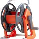 Garden Hose Reel Cart, Hold on 50-75 ft of Hose, Portable Water Hose Reels for Outside, Wall Mounted Hose Reel Tools, Mobile Hose Reel Cart For Lawn Yard