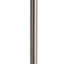 ZCCZ Toilet Paper Holder with Storage - Free Standing Tissue Dispenser - Nickel Finish - Holds up to 5 Mega Rolls - No Tools Required for Assembly - Durable and Stylish Bathroom Accessory
