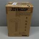 JOYMOOP Mop and Bucket Set with Wringer, Flat Mops for Floor Cleaning, Wall Mop Cleaner with Long Handle, Hardwood Floor Mop with 4 Microfiber Pads (White Bucket #2124 + 60" Flat Mop + 4 Pads)