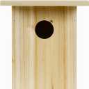 Nature's Way Bird Products DIY First Viewing Window Garden-Bird-House, Wood