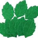 Fake Fabric Leaves 100PCS Green Artificial Fake Plant Fabric Leaves for Scrapbook, Craft Project, Wedding, Party Decoration, Artificial Leaves