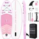Kids Inflatable Stand Up Paddle Board, Kids Paddle Board with SUP Accessories, Anti-Slip EVA Deck, 7’6’’Child SUP for Kids & Youth