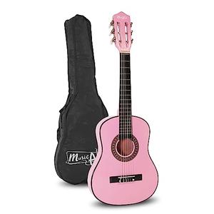 Music Alley MA-52 30" Half Size Junior Guitar For Young Kids (Pink)