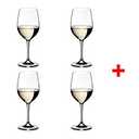Riedel Vinum Viognier/Chardonnay Glasses, Pay for 6 Get 8
