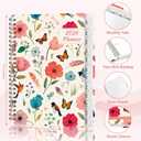 5 x 2026 Planner, Weekly and Monthly Calendar Planner Agenda, Jan 2026 - Dec 2026, Planning Academic Book, Office Desk Accessories and School Supplies - A5 (6.3'' x 8.5'') (Blossom & Birds)