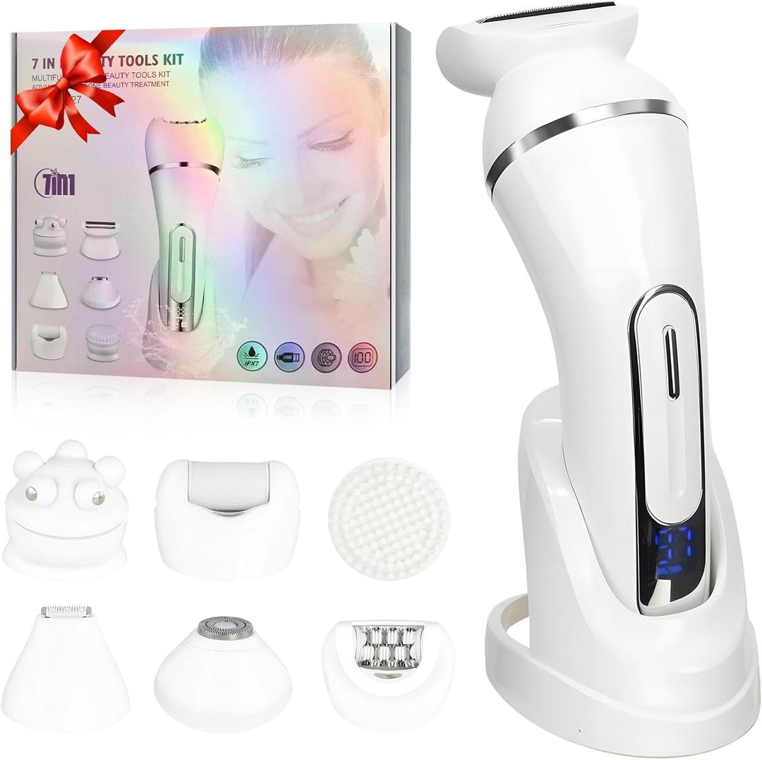 Women's Facial Hair Removal Device Gentle epilator for Sensitive Skin, Portable Facial/Bikini Area/Underarm/arm/Leg Hair Removal Device, Delivers Long-Lasting Smoothness and Comfort for Home use.