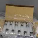 50 PACK 1.5 oz Halloween Jelly Syringes Shot, Medium Containers with Lids, Perfect for Plastic Shot Glasses or Jelly Cups, Great for Halloween Thanksgiving Christmas Party