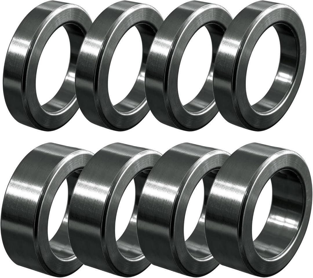 AR-PRO Wheel Hub Spacers  Metal 3/4" Axle Spacer Kit, Combo Pack with 4 x 1/2" and 4 x 1/4" Extension Sleeves for Lawn Tractors and Riding Mowers