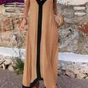 PRETTYGARDEN Womens Maxi Dress 2026 Summer Sundress V Neck Spaghetti Strap Flowy Elegant Party Dresses Beach Vacation Clothes (XL)