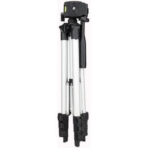 Phone Stand, Phone Tripod, 41" Flexible Tripod for Cell Phone, Cell Phone Stand, Portable Aluminum 4 Section Telescopic Legs Camera Stand Bracket Mobile Phone Selfie Stickholder with Carry Bag