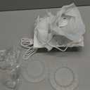 Paruu P10 Hands-Free Breast Pump Wearable, 338mmHg Strong Suction, Low Noise, 4 Modes & 9 Levels, Electric Breast Pump Portable, Smart Display, 19/21/24/28mm Insert/Flange, 2 Pack (White)