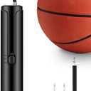 Electric Air Pump for Balls, Electric Ball Pump, with Flashlight Function, Portable & Fast Inflation for Basketball Volleyball Soccer Football Rugby & Yoga Balls & Inflatables (Swimming Ring & Pillow)