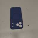 Miracase Magnetic for iPhone 17 Pro Max Case, Compatible with MagSafe, Integrated Silicone Camera Control Cover, 3.0mm Thicken Shockproof Drop Protection Phone Case for 17 ProMax, Glass Blue