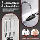 Walfos Small Silicone Tongs for Cooking- 7 inch Mini Kitchen Tongs with Silicone Tips, Great for Cooking, Turning, Serving, Food tongs Set of 3