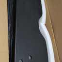 Universal Golf Cart Replacement Rear Seat for EZGO/Club Car/Yamaha Golf Cart Rear Seats, Including Seat Cushion and Backrest Pad,Fit Flip Rear Seats,Black