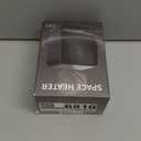 Lerat Space Heater, Portable Mini Heater for Indoor Use, 500W Fast Heating Small Desk Heater with Overheating & Tip-Over Protection, Lightweight Electric Heaters for Office, Home, Camping (Black)