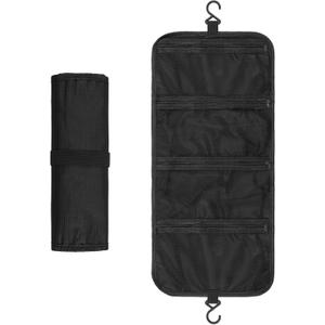 Dance Shoe Organizer Hanging 4 Mesh Pockets Portable Shoe Bag Travel Foldable Dance Hanging Organizer for Ballet Competition Accessories, Unisex-adult