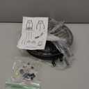 Plant Stand Indoor Outdoor 27.1'', 2 Tier Tall Metal Plant Stands, Heavy Duty Rustproof Corner Flower Potted Rack for Planter Holder Home Patio Balcony Garden -Black