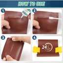 2 x Leather Glue Adhesive- Repair Purses, Shoes Car Seats & Sofa - Adheres Leather to Different Materials