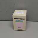 Travel Coffee Mug 10 oz Ceramic Lined Tumbler, Double Wall Stainless Steel Coffee Cup with Lid, Vacuum Spill Proof Mini Water Bottle, Insulated Thermal Mug for Home Office,Pink