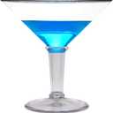 G.E.T. Shatterproof Plastic Jumbo Martini Cocktail Glass, BPA Free, 48 Ounce, Clear (EXP 02/04/32)