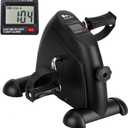 Portable Under Desk Bike Pedal Exerciser for Legs and Arms Mini Exercise Peddler Adjustable Resistance Multifunctional LCD Display (Black)
Amazon's Choice