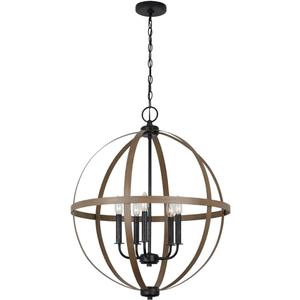 Generation Lighting 5251005-846 Calhoun Five Light Chandelier Hanging Modern Fixture, Stardust