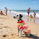2PCS/Pack Dog Sun Shirts UV Protection Cooling Vest for XXXL Large Dogs Hawaiian Tee Shirt Sleeveless Quick Dry Soft Light Weight Stretchy Pink Red Summer Tank Top