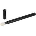Dual Eyeshadow Brush, Eyeshadow Blending Brush Retractable Portable Double Ended Eye Makeup Brush Synthetic For Outdoor Travel Soft Easy To Apply With Automatic Sealing