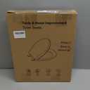 Round Toilet Seat Almond, Toilet Seat 16.5 inch Soft Close, Premium PP Material Easy Clean,  Elegant Design, Almond