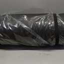 Foam Sleeping Pad for Camping - 1.25-Inch-Thick Waterproof Sleep Pad with Carry Straps for Cots, Tents, or Sleepovers by Wakeman Outdoors (Black)