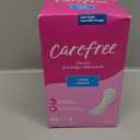 Carefree Panty Liners for Women Long, Unwrapped, Unscented, 92ct (92 Count (Pack of 1))