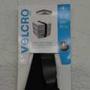VELCRO Brand All-Purpose Elastic Straps | Strong & Reusable | Perfect for Fastening Wires & Organizing Cords | Black, 30in x 1in | 2 Count
