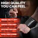 TAVIEW Wrist Wraps Weightlifting with Heavy Duty Thumb Loop, Powerlifting, Cross Training, Bodybuilding .21 Professional Grade for Gym Workout, Men and Women Weight Lifting and Strength Training