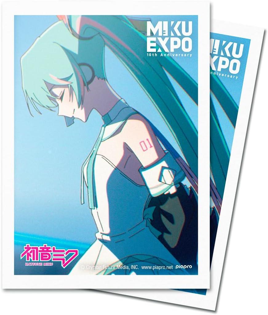 Ultra PRO - 10th Anniversary Hatsune Miku 100ct Deck Protector Sleeves - Patience | Hatsune Miku, Anime Merchandise, Card Protection, TCG Accessories, Collectible Trading Cards, 10th Anniversary