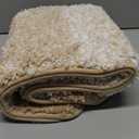 OLANLY Bathroom Rugs Mat 30x20, Extra Soft Absorbent Microfiber Bath Rugs, Rubber Backing, Quick Dry, Machine Washable Bath Mats for Bathroom Floor, Tub and Shower, Home Decor Accessories, Beige