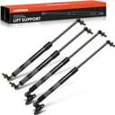 A-Premium Hood and Tailgate Rear Hatch Lift Supports Shock Struts Replacement for Toyota Landcruiser 100 Series Lexus LX470 1998-2007 4-PC Set