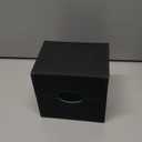 CMFYlive MTG Deck Box for Commander Display, Card Deck Box Fits 100 Double Sleeved Cards, Magic Commander TCG Card Storage Box with 2 Dividers, Drawstring Bag and 1 Toploader (Black/Green)